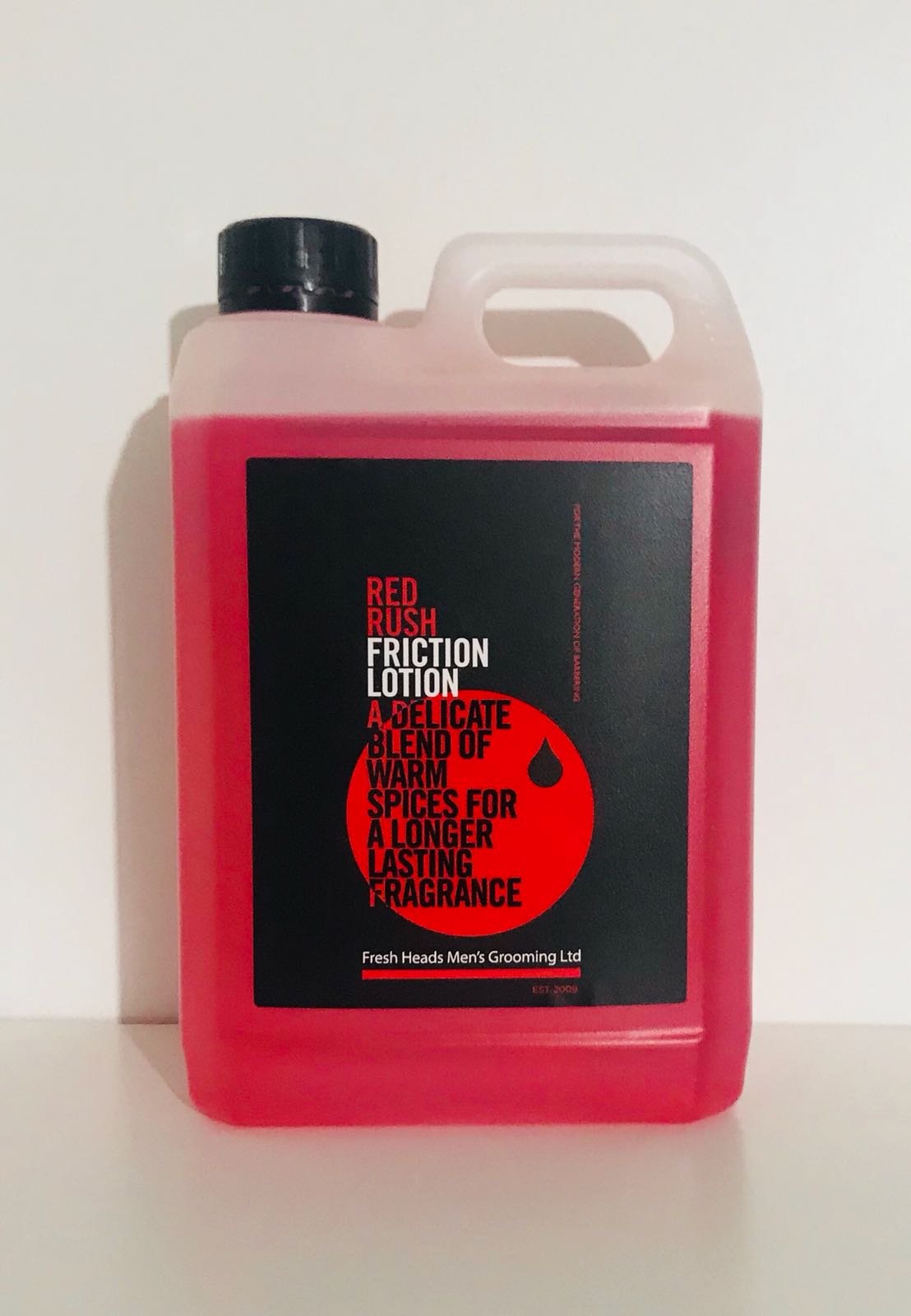 2.5 Litre bottle Red Rush Hair Tonic